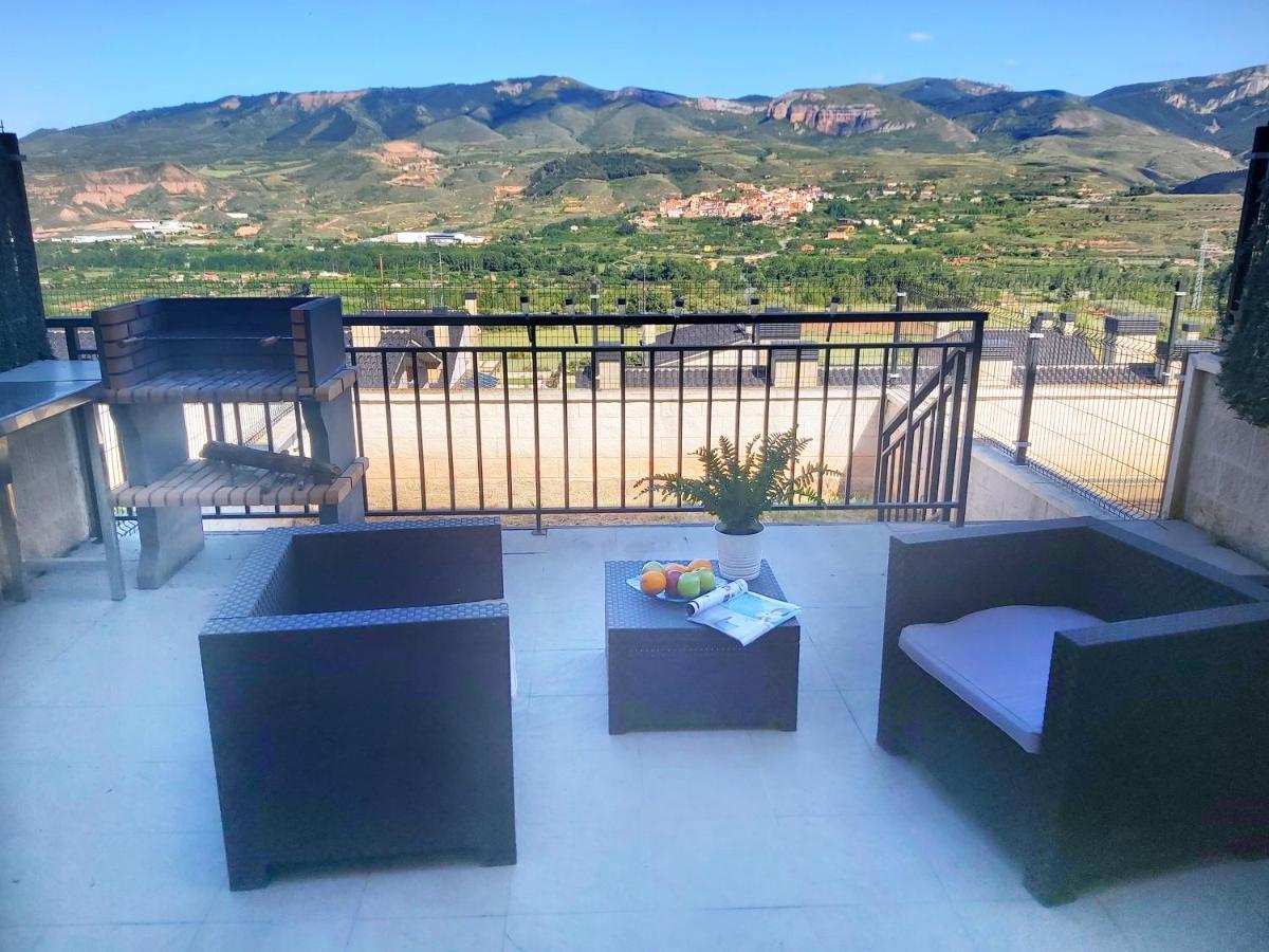 Chalet El Mirador Del Valle Barbacoa By Apartamentos Logrono Nalda Zewnętrze zdjęcie